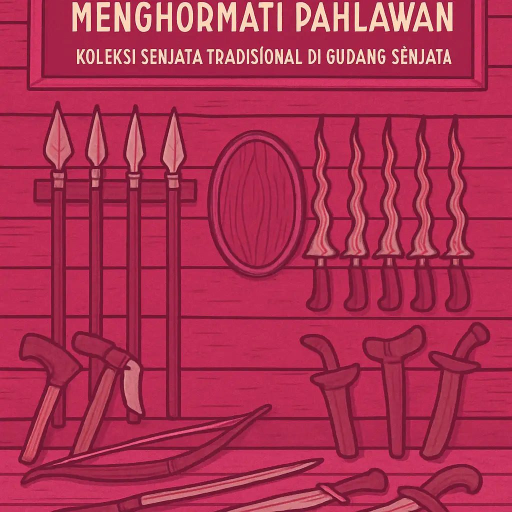 Menghormati Pahlawan: Koleksi Senjata Tradisional di Gudang Senjata