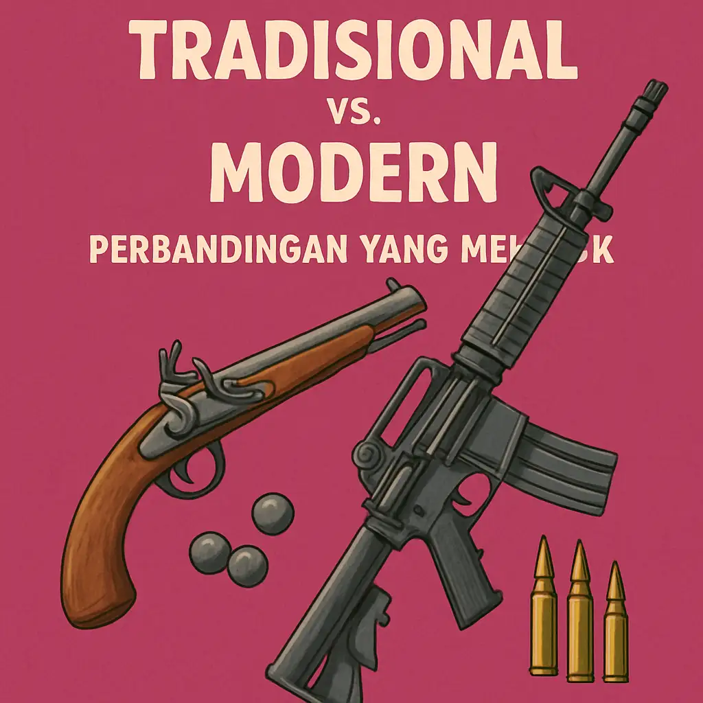 Senjata Api Tradisional vs. Modern: Perbandingan yang Menarik